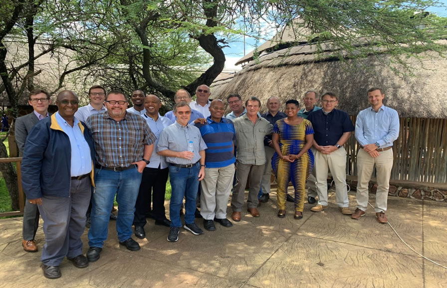 Delegates who attended the signing of the Joint Declaration in Cape Town